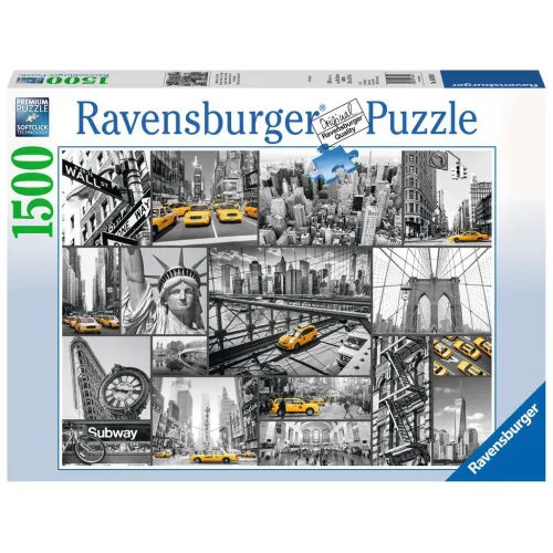 Ravensburger puzzel 1500 stukjes Kleurenaccenten in New York